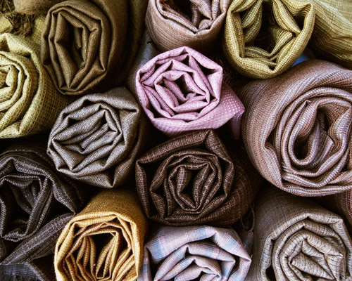 designboom shop: natural silk scarves made in thailand