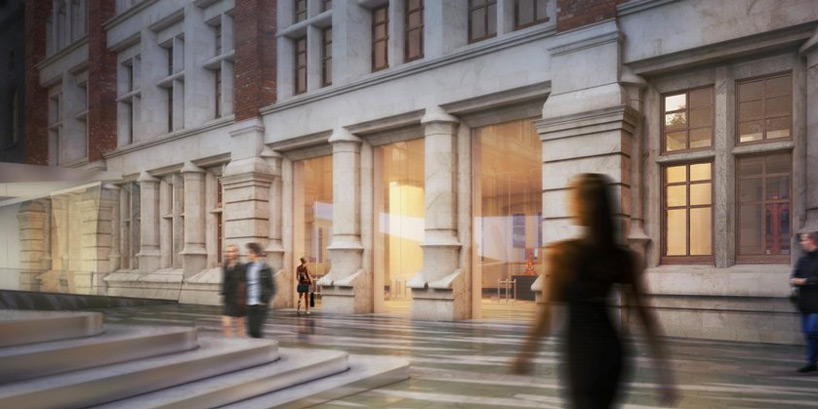 Porcelain Tiles Add a Sleek Modern Accent to AL_A's Courtyard Expansion at  London's V&A Museum