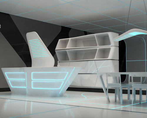 Corian®: TRON designs at milan design week 2011