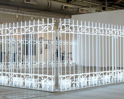 iván navarro: the armory fence