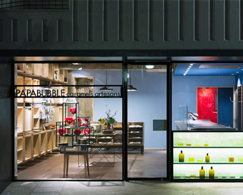 yusuke seki: papabubble storefront