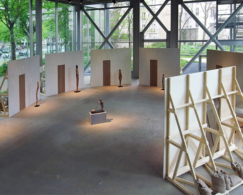 enzo mari: exhibition design for vodun african voodoo at the fondation cartier