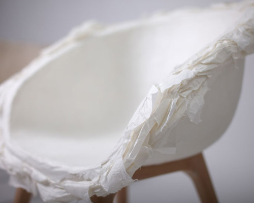 paper chair and future traditions by lei + christoph + jovana of innovo design