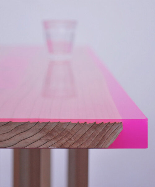 jo nagasaka: flat table peeled at spazio rossana orlandi