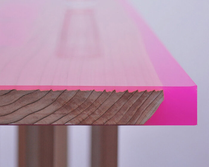 jo nagasaka: flat table peeled at spazio rossana orlandi