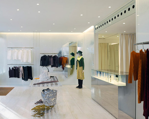 clouds architecture office: issey miyake's 'pleats please' store