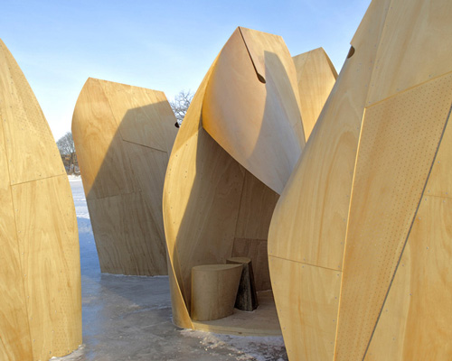 patkau architects: winnipeg skating shelters