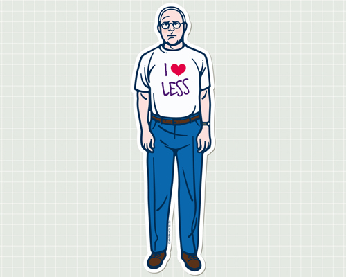 gianfranco setzu: love less (dieter rams parody)