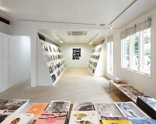 magazine library at futur cultur festival