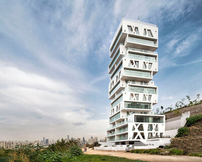 orange architects release their vision of the cube in beirut, lebanon