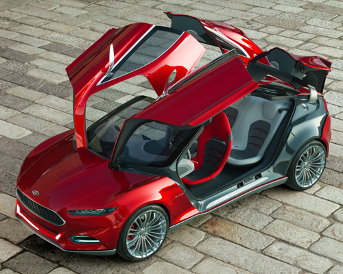 ford EVOS concept car