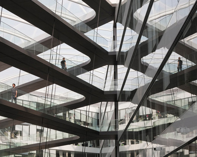 kadawittfeldarchitektur: adidas laces research and development facility