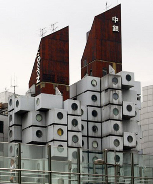 kisho kurokawa: nakagin capsule tower building