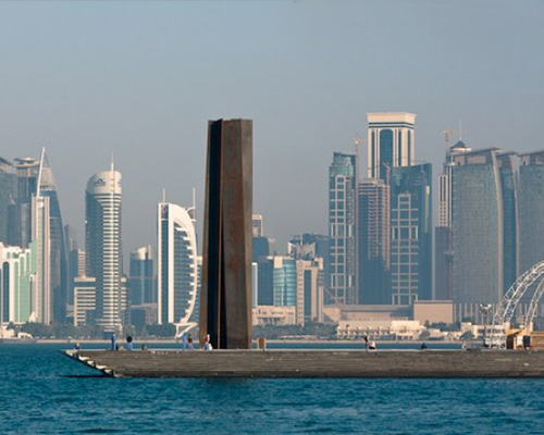 richard serra: 7 sculpture at the museum of islamic art, doha