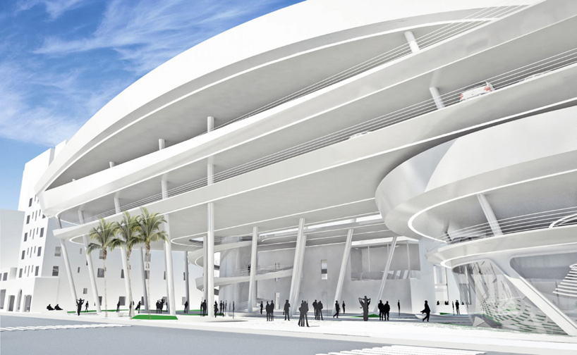 Zaha Hadid Collins Park Garage Miami