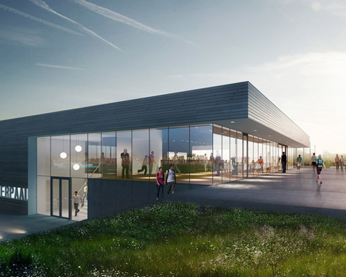 moederscheim moonen architects: multi purpose sports facility