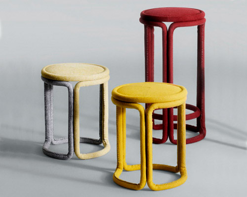 philippe malouin: hardie stools for kvadrat