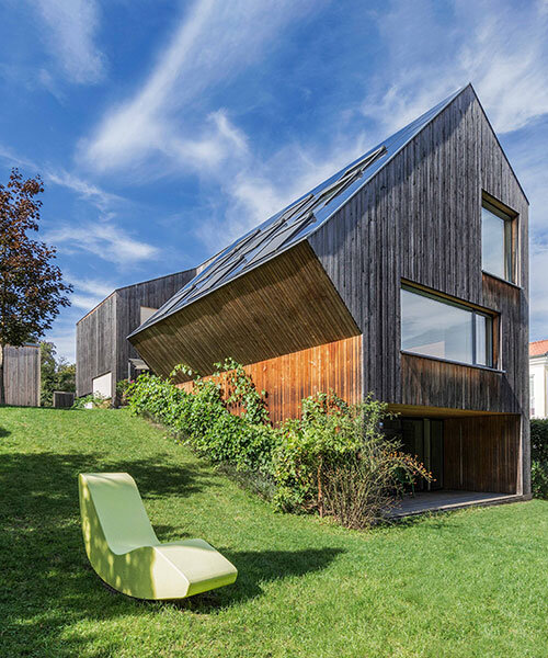 juri troy architects fashion VELUX sunlighthouse, austria's first C02-neutral home