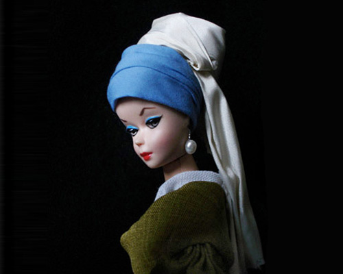 barbie recreations of art classics