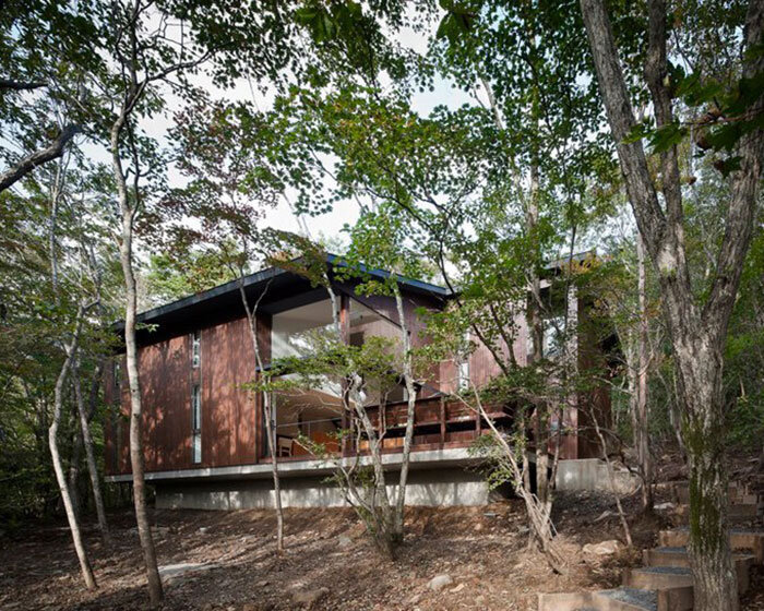 naoi architecture & design office: tiered lodge