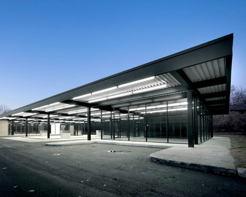 les architectes FABG: mies van der rohe gas station conversion