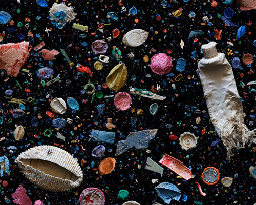 ocean trash photo collages by mandy barker