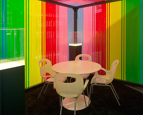 megan geckler: flagging tape installation for bobble