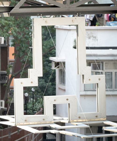 hong kong shenzhen biennale: rooftop creature by frank havermans