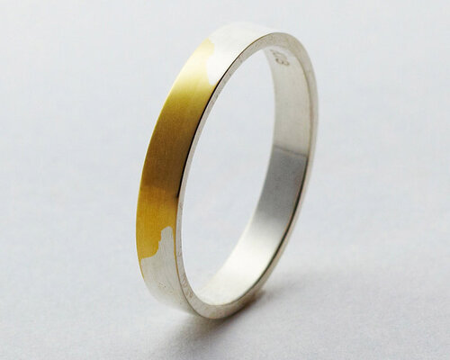 torafu architects: gold wedding ring