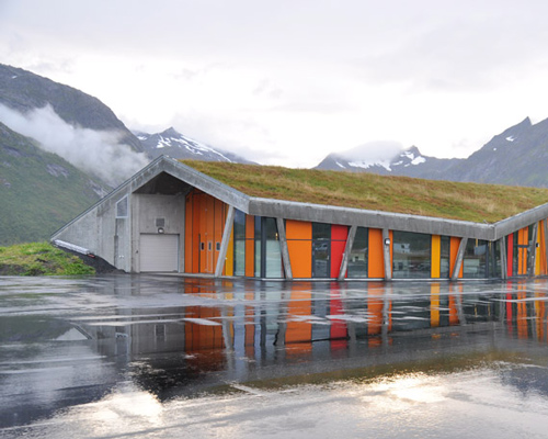 jarmund/vigsnaes arkitekter: gullesfjord weight control station