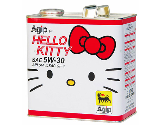 AGIP: hello kitty petrol