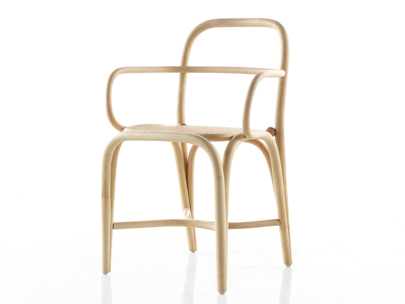 oscar tusquets blanca revives rattan with fontal chair for expormim