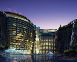 plans unveiled for shimao wonderland intercontinental hotel