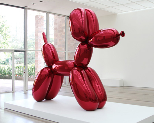 jeff koons at the beyeler foundation