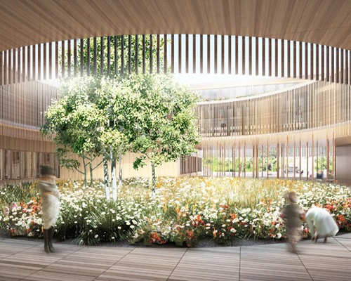 herzog & de meuron plans kinderspital children's hospital in zurich