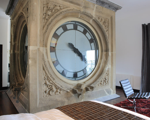 tatzu nishi constructs temporary belltower hotel in ghent