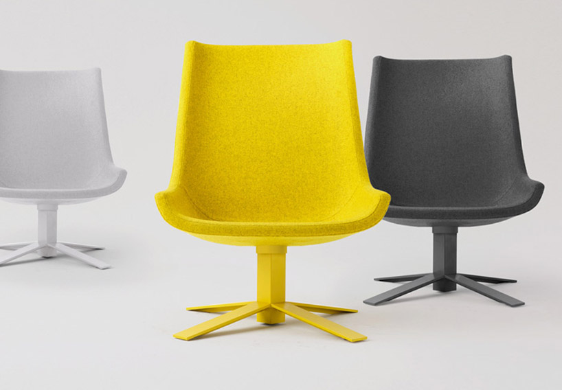 mike & maaike's windowseat chair for HAWORTH is a comfortable refuge