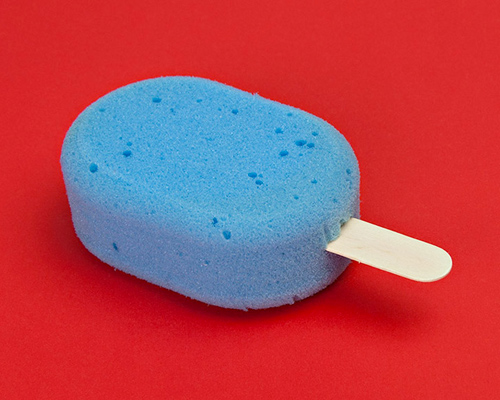 PUTPUT reinterprets sweet treats with sculpted sponge popsicle series