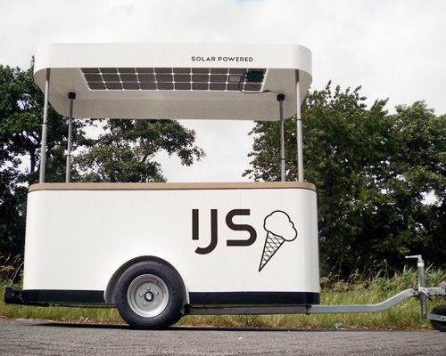 spring time: sustainable ice cream cart