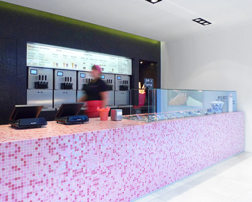 lionel debs architectures: gelati factory ice cream shop