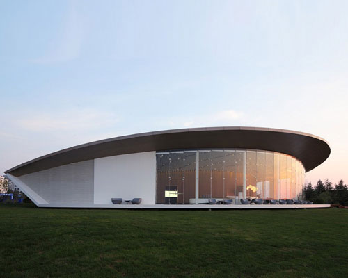 make architects completes weihai pavilion in northern china