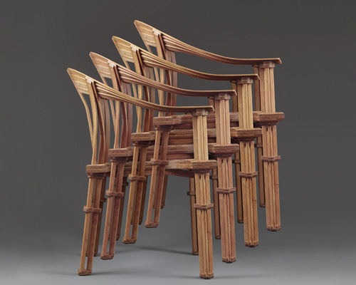 bamboo furniture by jeff da-yu shi at beijing design week 2012