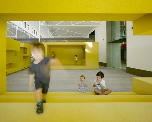 ensamble studio reanimates slaughterhouse in madrid as a cultural center