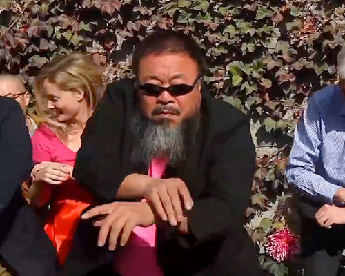 ai weiwei covers rapper psy's gangnam style