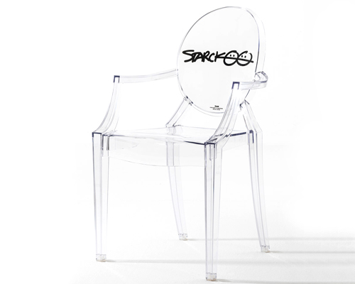 kartell celebrates 10th anniversary of philippe starck's louis ghost chair