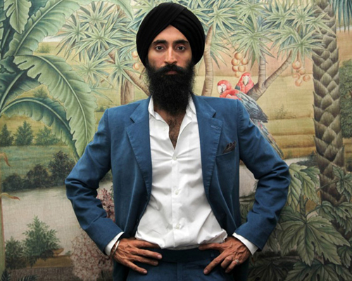 the entitled punk maharaja waris ahluwalia of house of waris at ISTANBUL '74