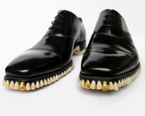 tooth soled shoes by fantich & young
