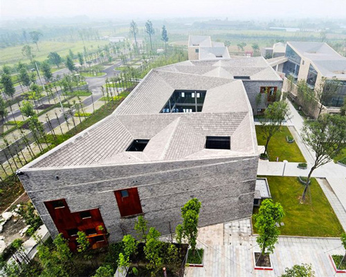 howeler + yoon architecture: sky courts exhibition hall, china