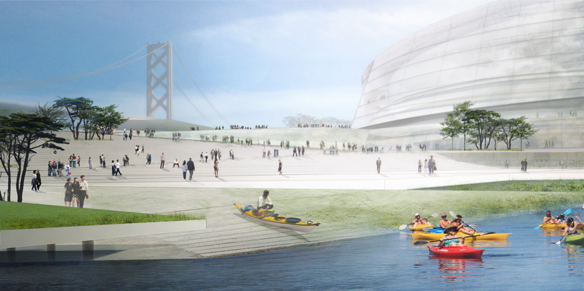 snøhetta & AECOM: new golden state warriors arena  update 