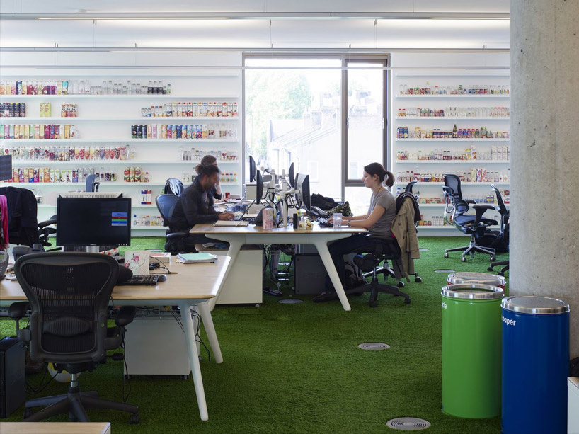 stiff + trevillion: fruit towers + innocent office design